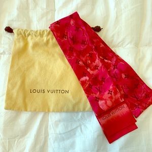 Louis Vuitton silk bandeau